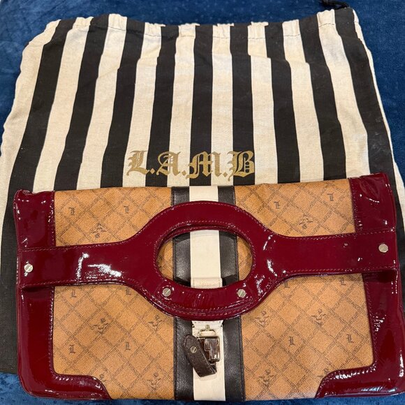 L.A.M.B. by Gwen Stefani - Clutch Handbag In Excellent Condition - Picture 1 of 5
